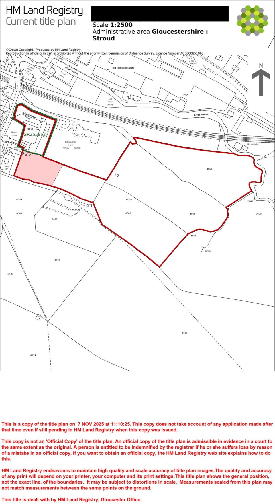 Land Registry plan